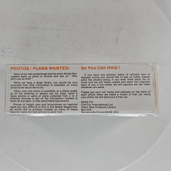 Con-Cor 100104 N Scale 40 Ft Steel Boxcar Chesapeake & Ohio #15382 - Picture 7 of 7